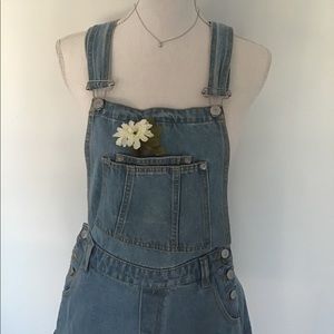 Denim overalls